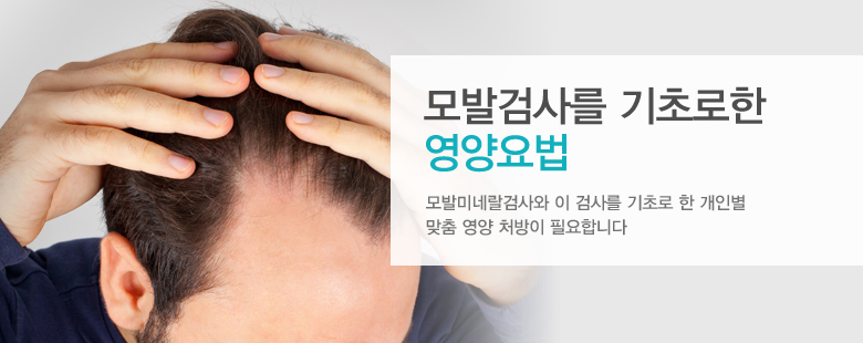 모발검사를 기초로한 영양요법